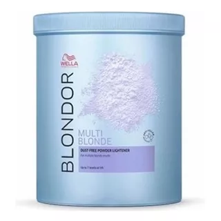 Wella Decolorante / Blondor Multi Blond Powder 800grs Tono Azul