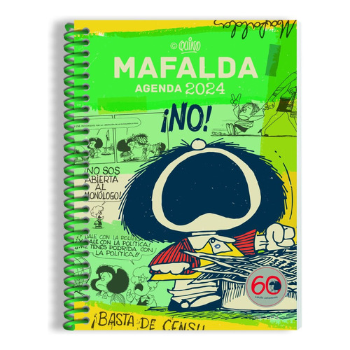 Mafalda 2024 Anillada Feminista Verde