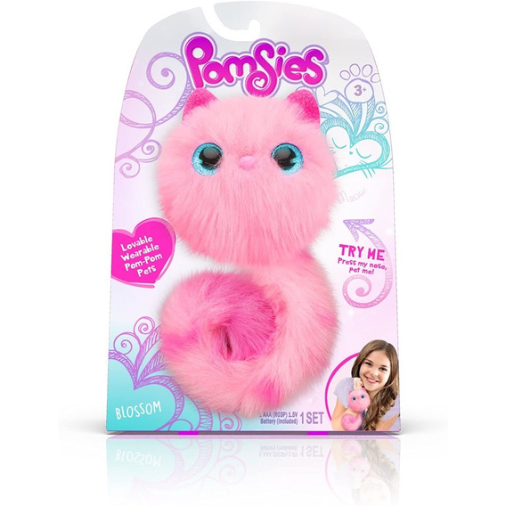 Juguete Pomsies Mascota Interactivo Peluche Niña 