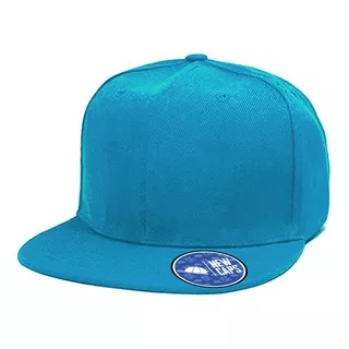 Gorra Snapback Excelente Calidad Turquesa Varios Colores