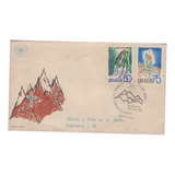 1973 Tragedia De Los Andes Filatelia Sobre Fdc Con Sellos