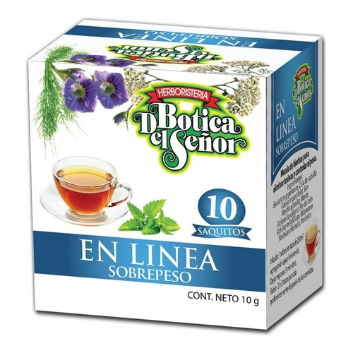 Té En Línea Botica Del Señor 10 Saquitos