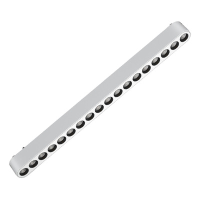 Cabezal Focal Blanco Para Riel Magnetico Skyline 16w