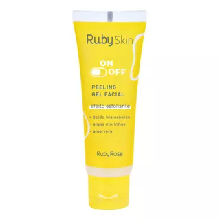 Peeling Gel Facial On + Off Hb409 - Ruby Skin - Ruby Rose Tipo De Pele Mista