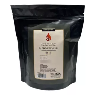 Café Maceda Blend Premium En Granos 100% Puro X 250 Gr