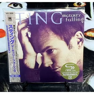 Sting Cd Mercury Falling Japón Obi Minilp Shm-cd Nuevo Envio