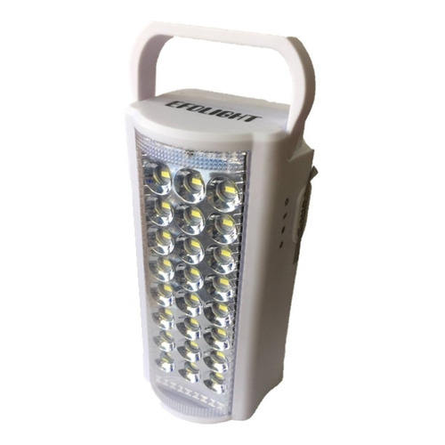Luz de emergencia Efolight EL-1018L LED con batería recargable 110V/240V blanco