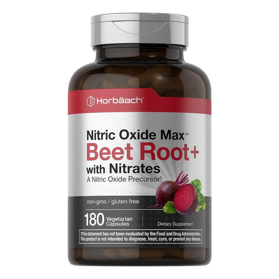 Óxido Nítrico Raíz Betabel Cardio + Energía (180) Americano