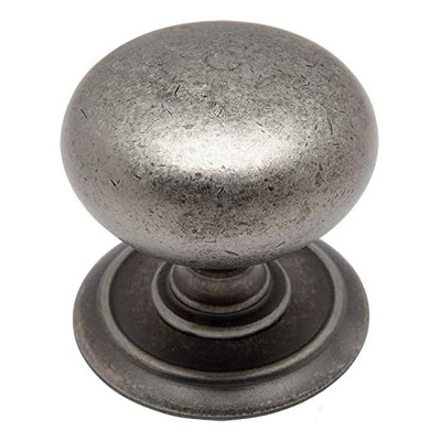 10 Pack 6542wn Weathered Nickel Round Cabinet Hardware Knob 