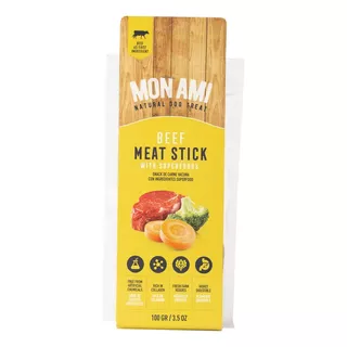 Snack Saludable Stick Beef Meat Mon Ami 100gr Carne Vacuna