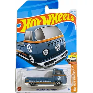 Hot Wheels Volkswagen T2 Pickup Gris Hot Trucks 1/10 | 2024