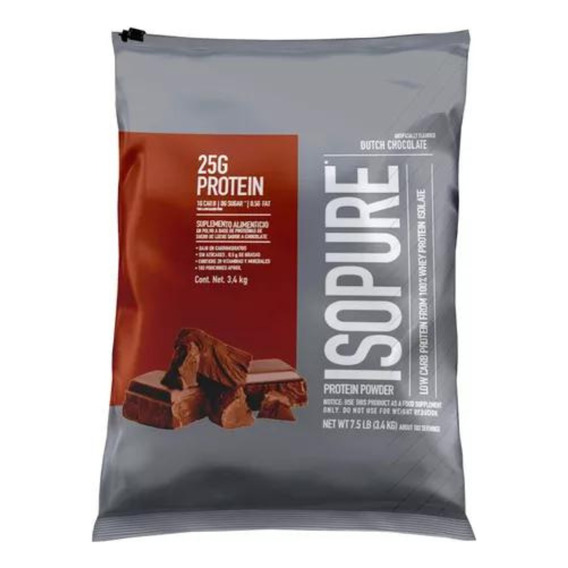 Isopure Proteína Cero Carbohidratos 7.5lbs Varios Sabores