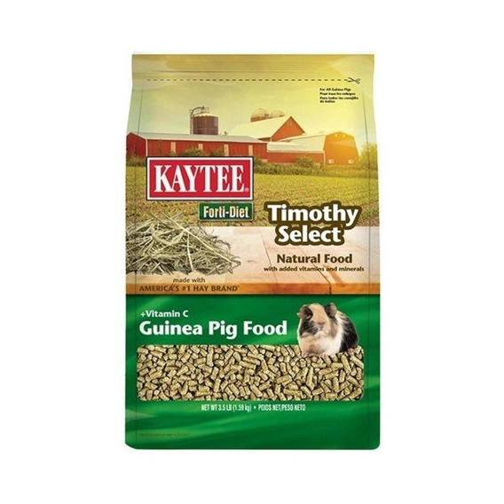 Alimento Kaytee Forti-diet Timothy Select Cuyo 1.59 Kg