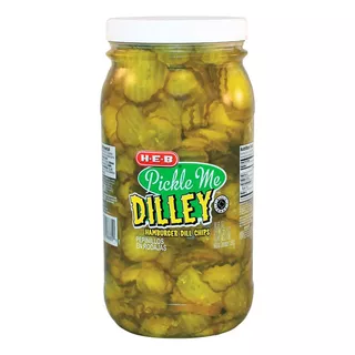 4pz Heb Pickle Me Dilley Pepinillos En Rodajas 2.36lt