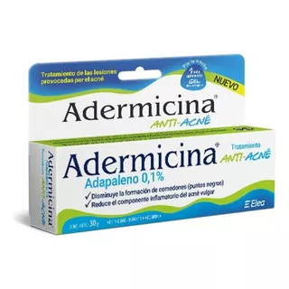 Adermicina Gel Anti-acné X 30g Momento De Aplicación Día/noche Tipo De Piel Todo Tipo De Piel
