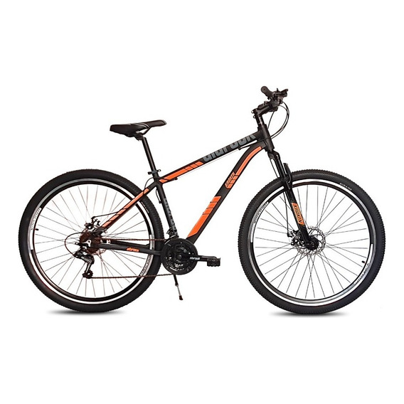 Bicicleta Montaña Alurock Kraken 21v Freno Disco Rod 29 Alum Color Naranja