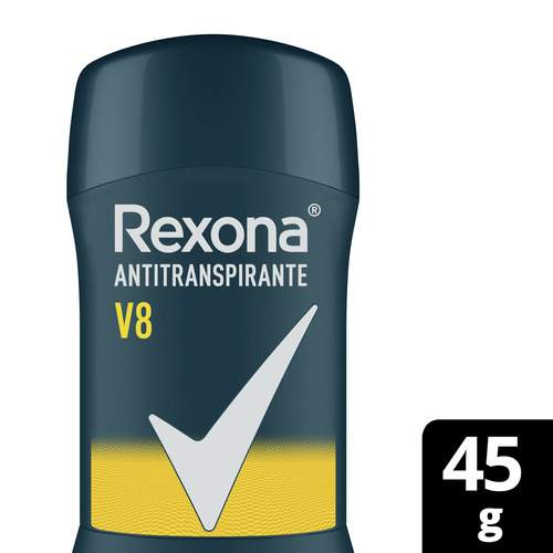 Desodorante Rexona Motion Sense Hombre Barra V8 50g Fragancia Neutro