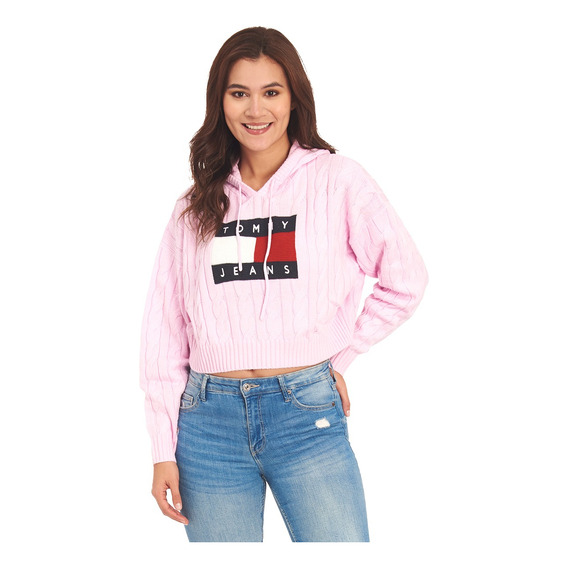 Suéter Tommy Jeans Para Mujer Dw0dw16528