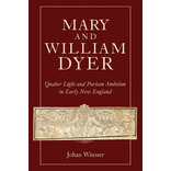 Libro Mary And William Dyer: Quaker Light And Puritan Amb...