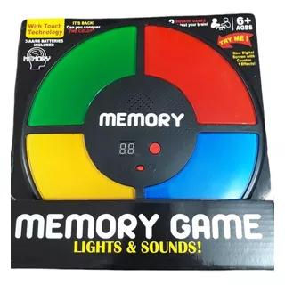 Juego De Memoria Memory Game Grande Memo Disco Simil Simon
