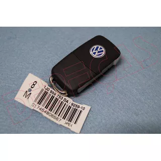 Chave Canivete Completa Original Volkswagen Polo Fox Golf