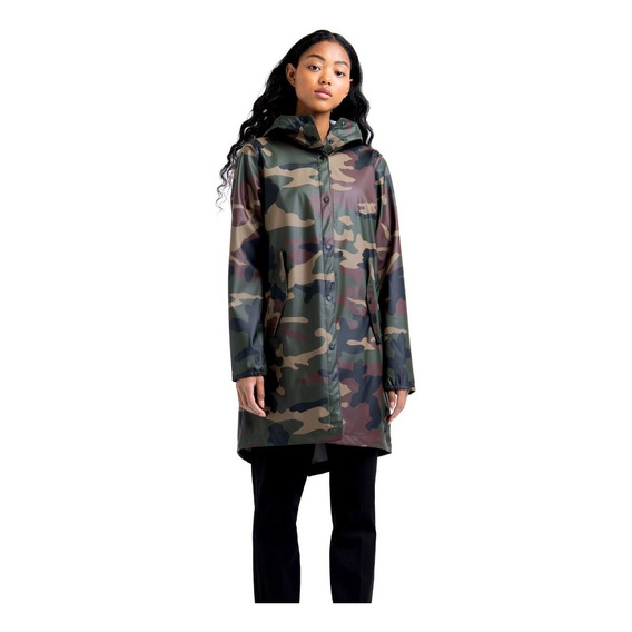 Parka Chamarra Herschel Mujer Verde  Rainwear 4000200027