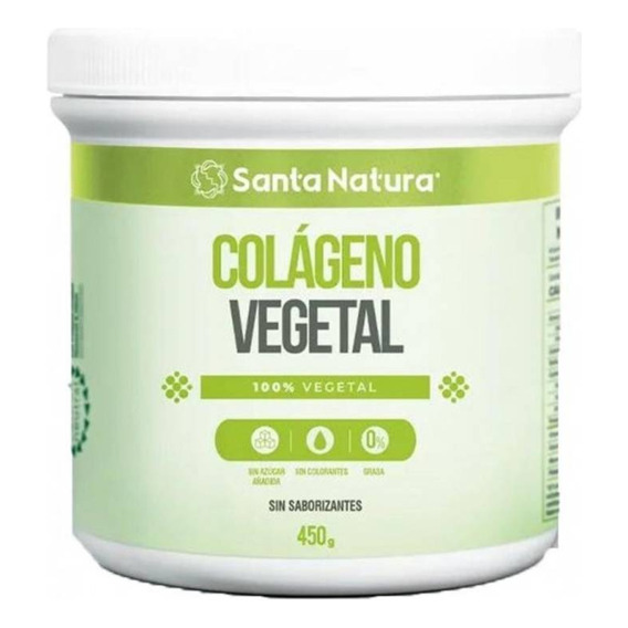 Colágeno Vegetal Puro Santa Natura Apto Para Veganos 450g