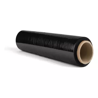 1 Rolo Filme Plástico Stretch 50cm 3kg Preto