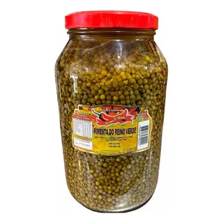 Pimenta Do Reino Verde Em Conserva Pote 2,7 Kg - Gourmet