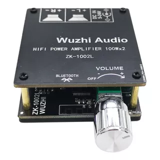  Módulo Placa Amplificadora C/ Bluetooth 5.0 -2x 100w 5v-24v