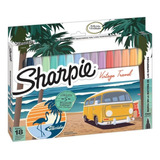 Marcadores Sharpie Vintage Travel Set 18 Colores