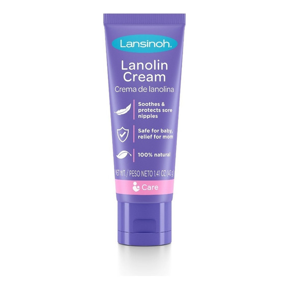 Crema Lanolina Lansinoh para lactancia Tubo 40 Gr