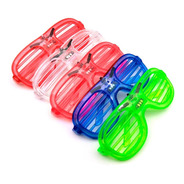 Óculos Com Led Cores Sortidas Kit 6 Unidades
