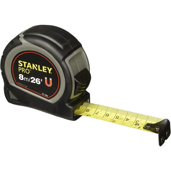 Flexometro Cinta Metrica Pro 8m 1'' Stanley 30-088