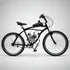 Bicicleta Motorizada Bike Simples 80cc - Montada E Testada Preto 18