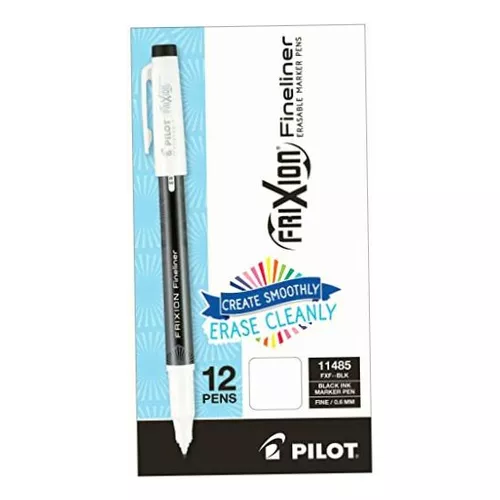 Pilot Frixion Fineliner Rotuladores Borrables, Punta Fi