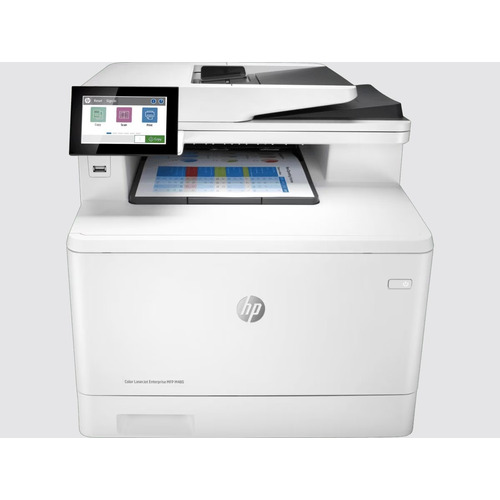 Multifuncional Hp Laserjet Enterprise Mfp M480f Lase Color Color Blanco