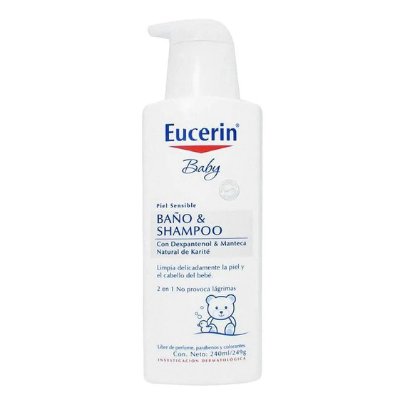 Eucerin Ph5 Baby Baño Y Shampoo 240ml
