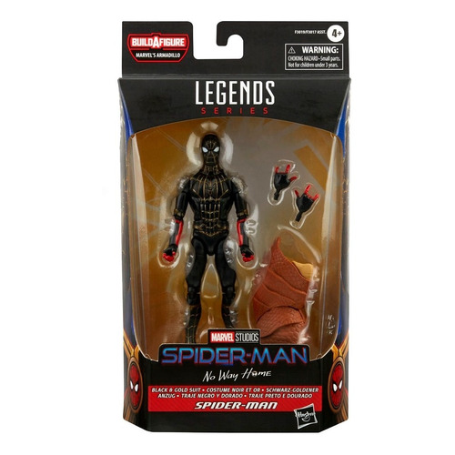Marvel Legends Spiderman No Way Home Black And Gold Suit