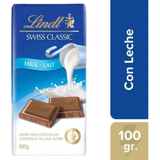 Lindt Swiss Classic Chocolate Con Leche 100 Gr