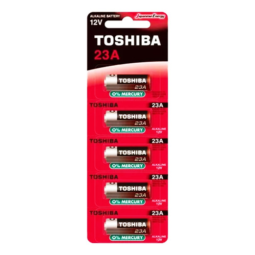 Pilas Paquete 5 Baterias Toshiba 23a ( Lrv08 Mn21 A23 V23ga )  12 V