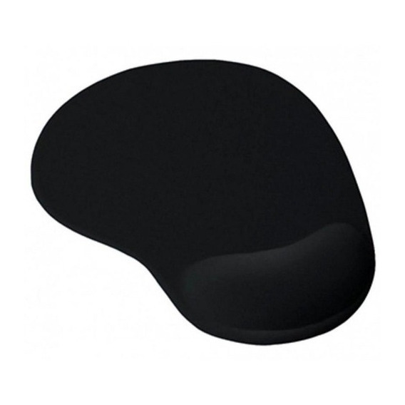 Mouse Pad Gel Apoya Muñeca 23,5 X 21cm Resistente NETMAK NM-PGEL Color Negro