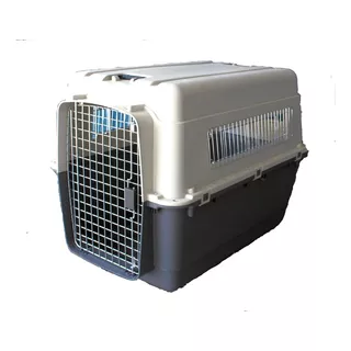 Jaula Canil Kennel Transportador Perro Maxpet Jj08 120x78x90 Color Azul