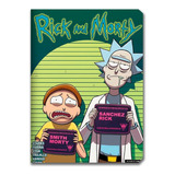 Bitácora De Dibujo Mediacarta Rick Y Morty 50 Hojas 