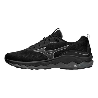 Tênis Masculino Mizuno Wave Way 3 Cor Preto/preto - Adulto 41 Br