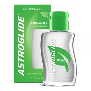 Astroglide Organix - Lubricante Personal A Base De Agua, 2.5