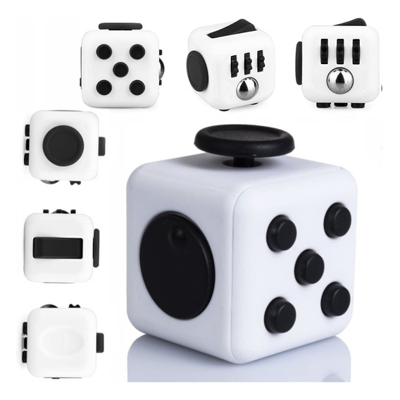 Fidget Cube Entretenimiento Anti Estrés Juego Colores