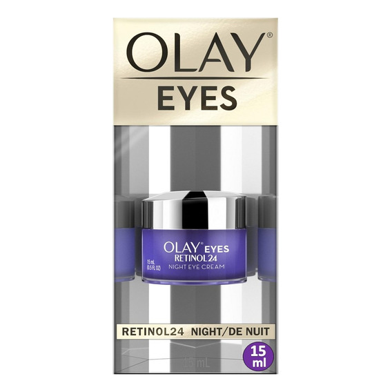 Crema Retinol 24 Eye Night Cream Olay Eyes noche para piel todas de 15mL/15g 30+ años