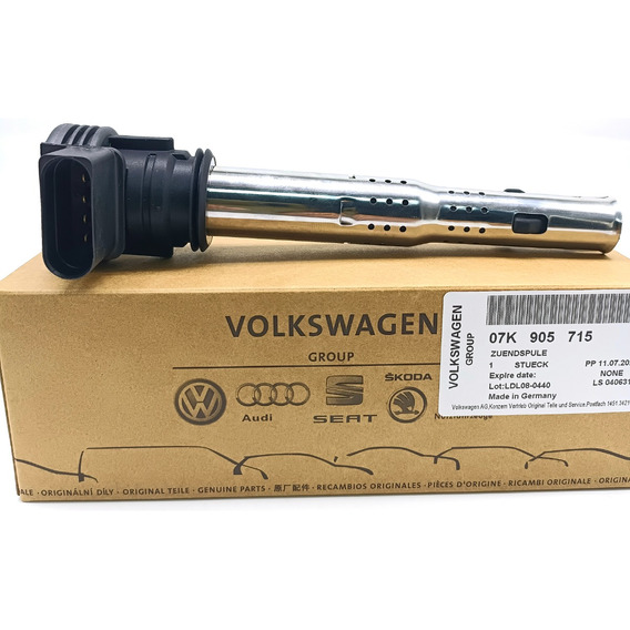 Bobina Vw Bora Beetle Jetta Passat Tiguan 2.5l #07k-905-715