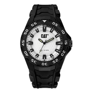 Reloj Cat Lh.110.21.221 Línea Motion Caucho Negro Wr100